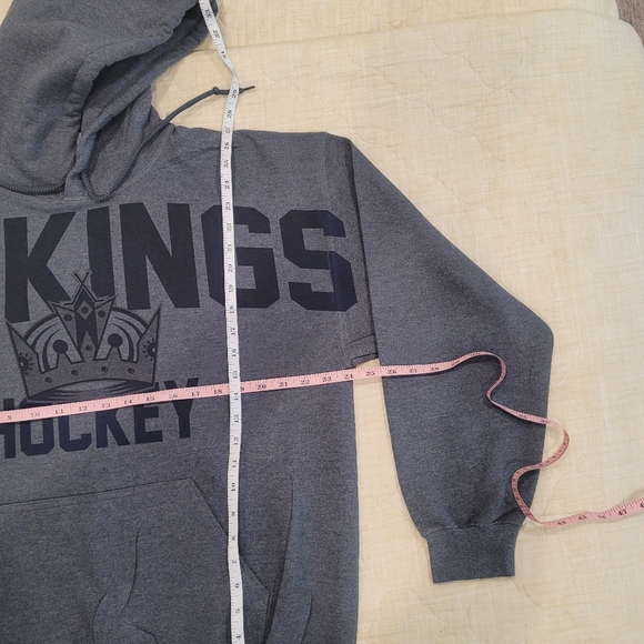 NWOT LA Kings Dark Gray Hooded Sweatshirt Size L - Picture 5 of 5